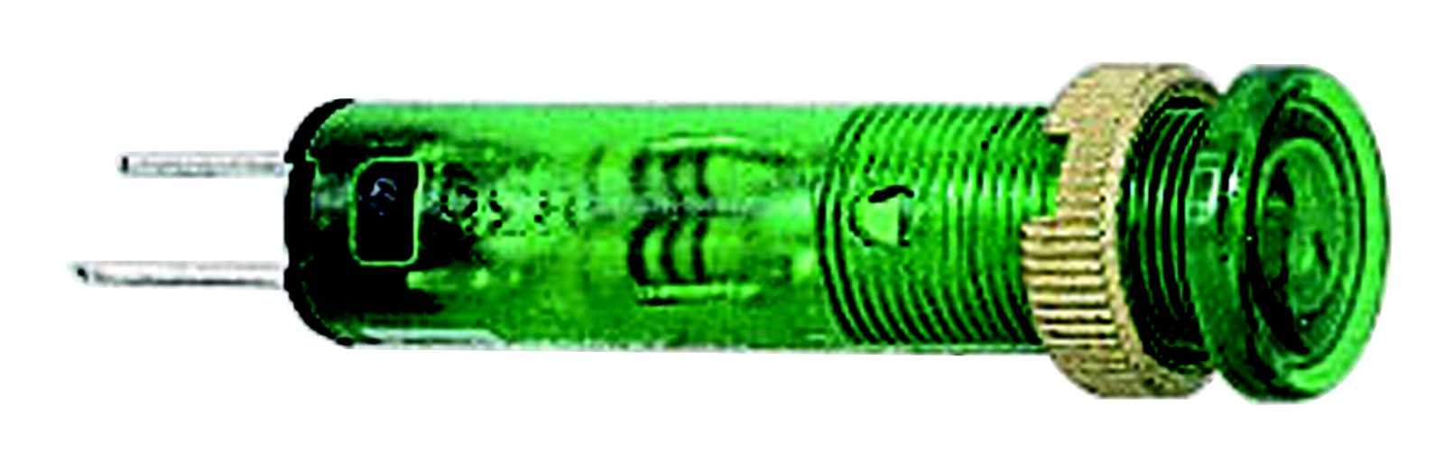 Telemecanique - Diodelampe 8mm 24v grønn
