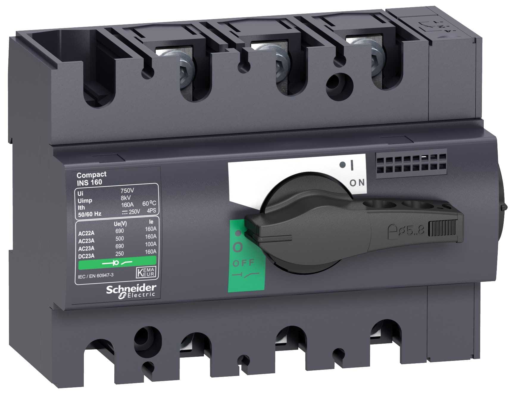 Schneider Electric - LASTBRYTER INS100 3P,  28908  INTERPACT 100A