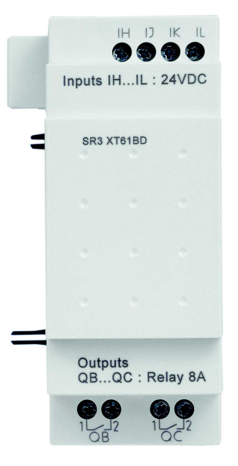 Schneider Electric - SR3XT61BD Zelio utv. 4/2 I/O relé 24VDC