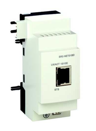 Schneider Electric - SR3NET01BD Zelio Logic SR3 Ethernet modul