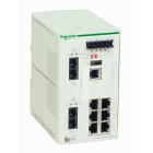 Schneider Electric - TCSESM083F2CS0 Switch 6 10/100TX, 2 100FX-SM