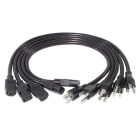 APC by Schneider Electric - Power Cord Kit (5 ea), C13 to 