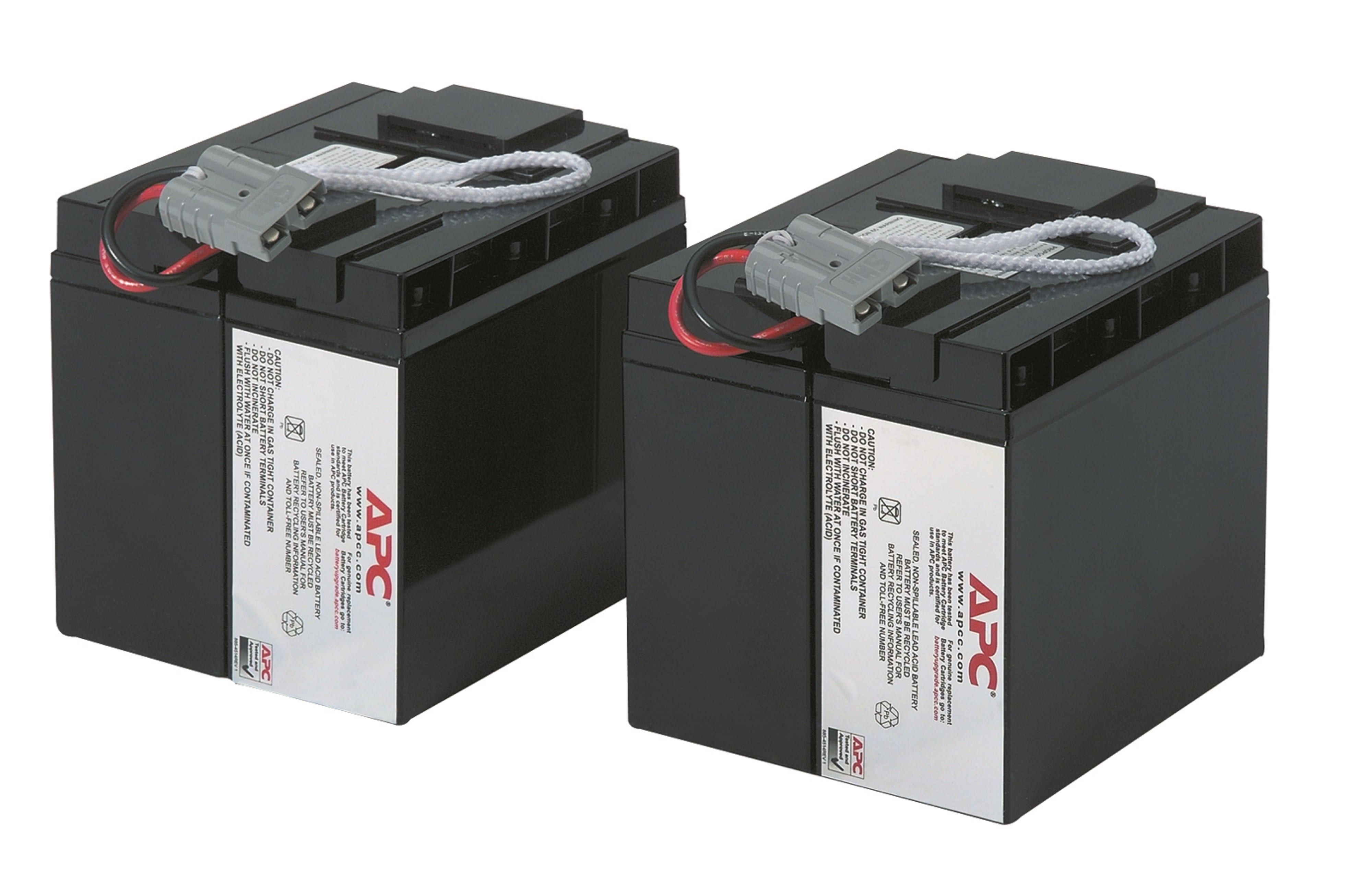 APC by Schneider Electric - APC Vedlikeholdsfrie erstattningsbatteri, RBC55