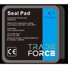 Tradeforce - Branntetting for veggbokser Seal PAD EN 1364-1 Pkn.8 stk. Sonepar