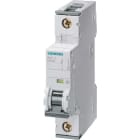 Siemens - Automat 230/400VAC,220/440/880VDC 10kA, 1-pol, B, 6A, D=70MM, tilkobling 0,75-35mm2,moment 2,5-3Nm