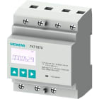 Siemens - SENTRON, måleinstrument,7KM PAC1600,LCD,L-L: 400V,L-N: 230V,80A,standard monteringskinne,3-fase,S0 +MID,