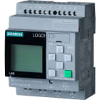 Siemens - LOGO! 24RCE,Logikkmodul,Display PU/I/O: 24V AC/24V DC/Rele, 8 DI/4 DO
