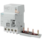 Siemens - Jordfeilbryter blokk for automater. 4P 63A 100MA