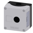 Siemens - SIRIUS ACT Boks - grå hardplast - 1 hull Boks for 1 knapp/signal
