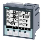 Siemens - DSP800 DISPLAY viser elektriske verdier for opp til 8 brytere med ETU5xx/8xx vern