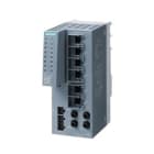 Siemens - SCALANCE XC106-2; 6 x 10/100 Mbit/s RJ45 porter + 2 x 100 Mbit/s ST-port multimode