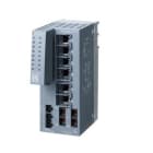Siemens - SCALANCE XC106-2; 6 x 10/100 Mbit/s RJ45 porter + 2 x 100 Mbit/s SC-port multimode