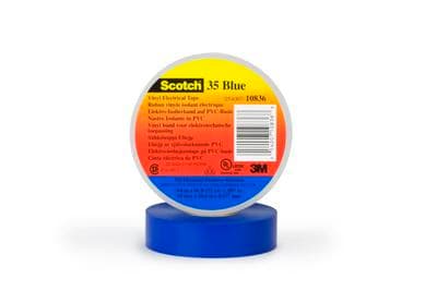 Scotch - 3M Scotch® 35 Merke- og isolasjonstape, hvit, UV-bestandig, 19mm x 20m