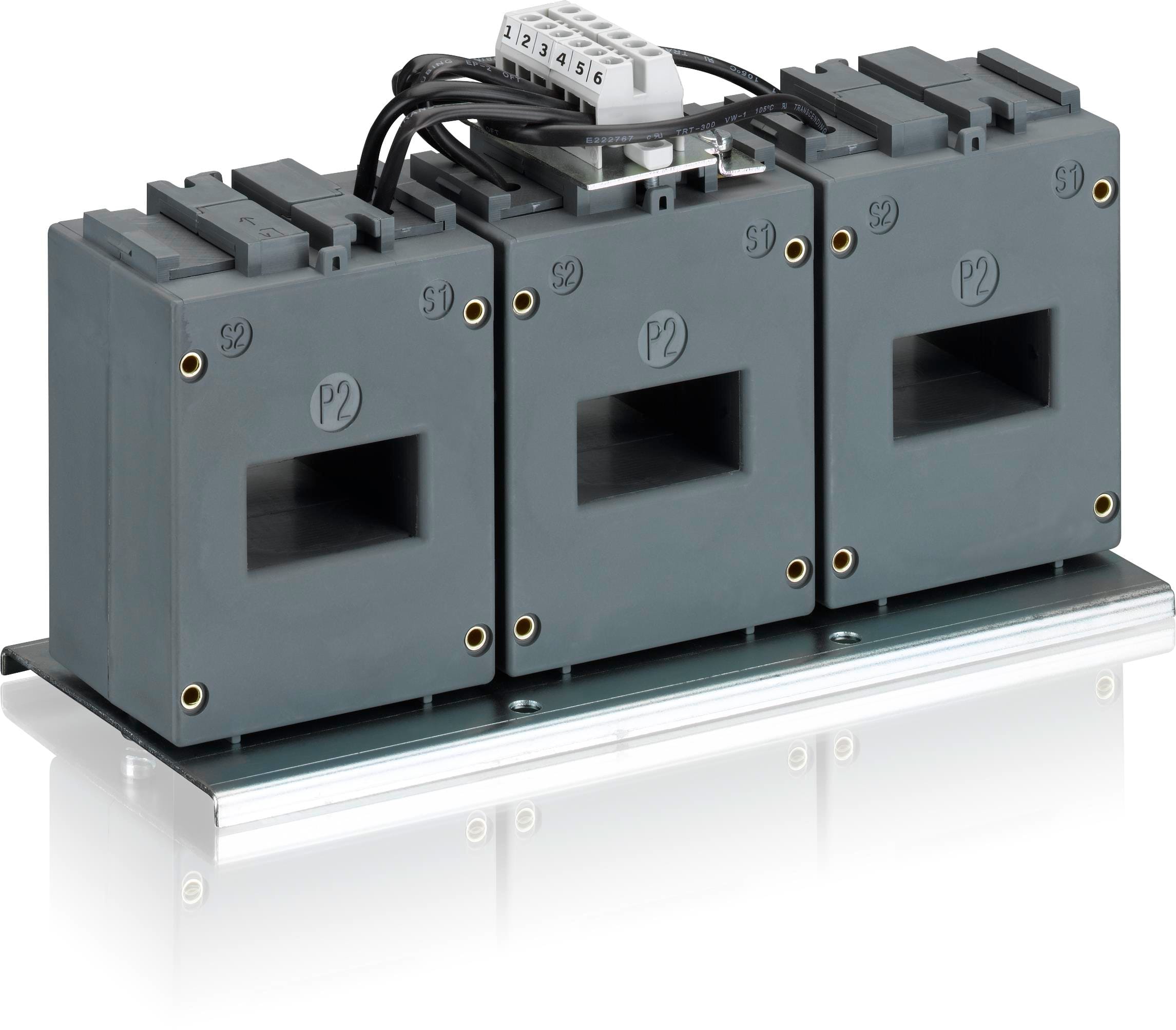 ABB Electrification - 3-fase Strømtransformator CT5L850R/4 Nominell merkestrøm 500-850A Primærstrøm 850A / Sek. Strøm 4A