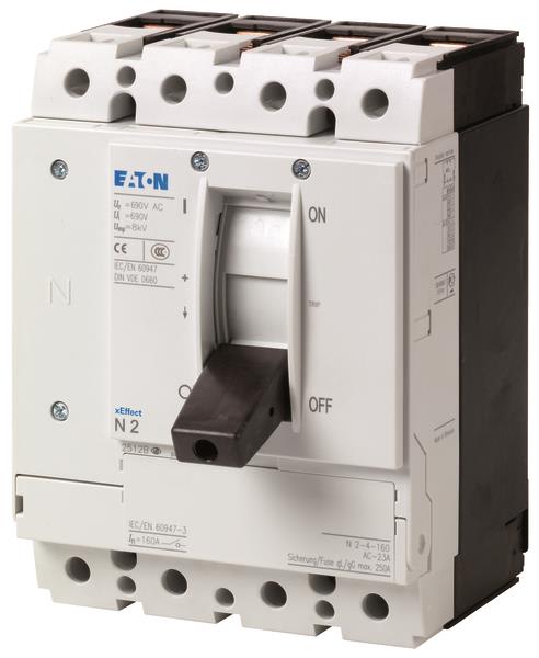 Eaton Electric - LASTBRYTER PN2-4-250 M/RAMMEKL  4P 250A