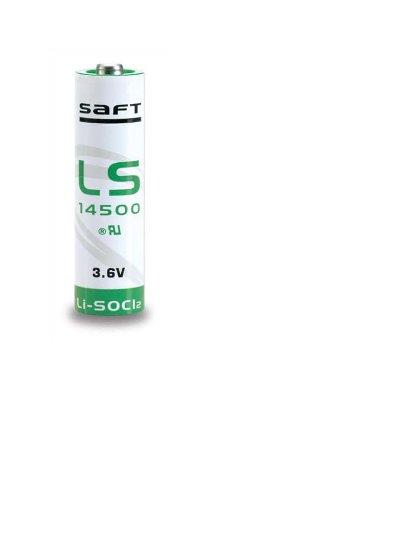 Saft - Litiumbatteri 3.6 V 2600 mAh