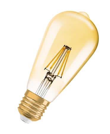 Osram - Vintage 1906 LED  Edison 35 4W FIL GOLD