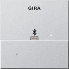 GIRA - Dockingstasjon for Apple Lightning System 55 aluminiumsfarget