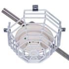 STI - Ballgitter for røykdetektor - 214mm (ø) x 85mm (h)