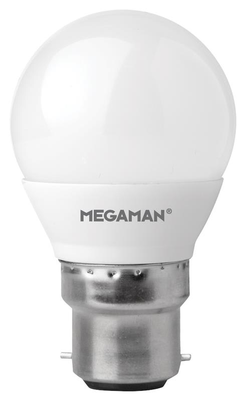 Megaman - LED KRONE MATT P45 B22 2W/828 136 LUMEN - IKKE DIM