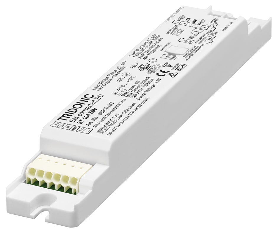 Tridonic - EM Converter LED SELFTEST 103 50V