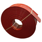 Pipelife - 300x6 mm røde PE kabeldekkplate kveil, NB, 25 m