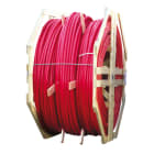 Industriplast - DL Fiberkabelrør 1x40/33mm, 1500m, rød, på trommel
