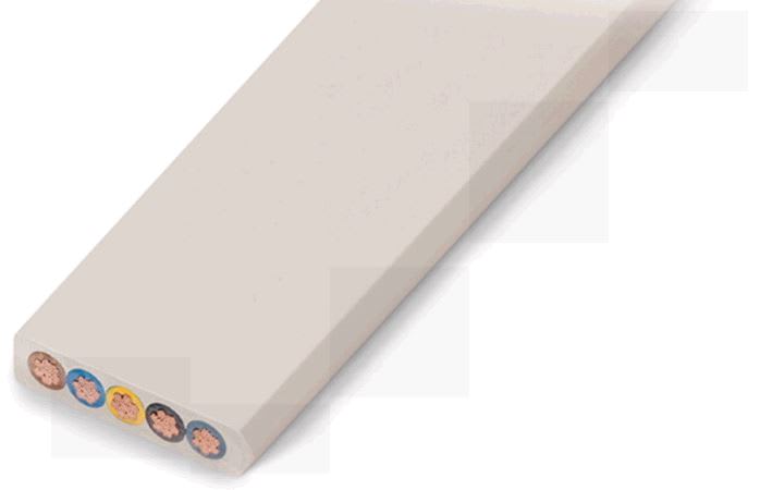WAGO - Flatkabel 5x16mm2 PVC Grå (an