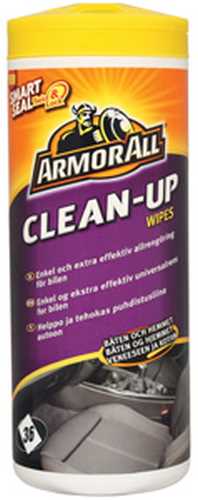 Armor all - Armor All Clean up Wipes Universalrens Våtservietter