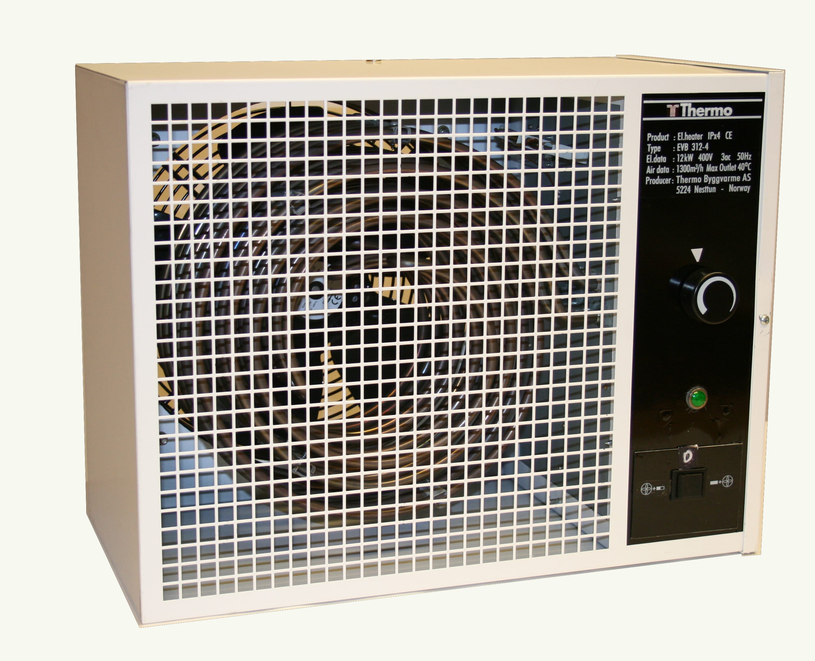 Thermo byggvarme - EVB 315-4 15 kW/400V/3N