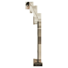 Aneta Lighting - SANDNES golvlampe svart m/dimmer, max 8W GU10